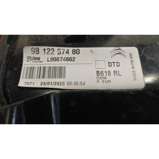 RIGHT REAR LIGHT CITROEN C3 2016>2020 used