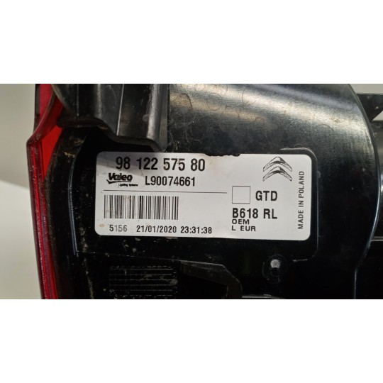 FARO POSTERIORE ESTERNO SINISTRO CITROEN C3 2016>2020 usato