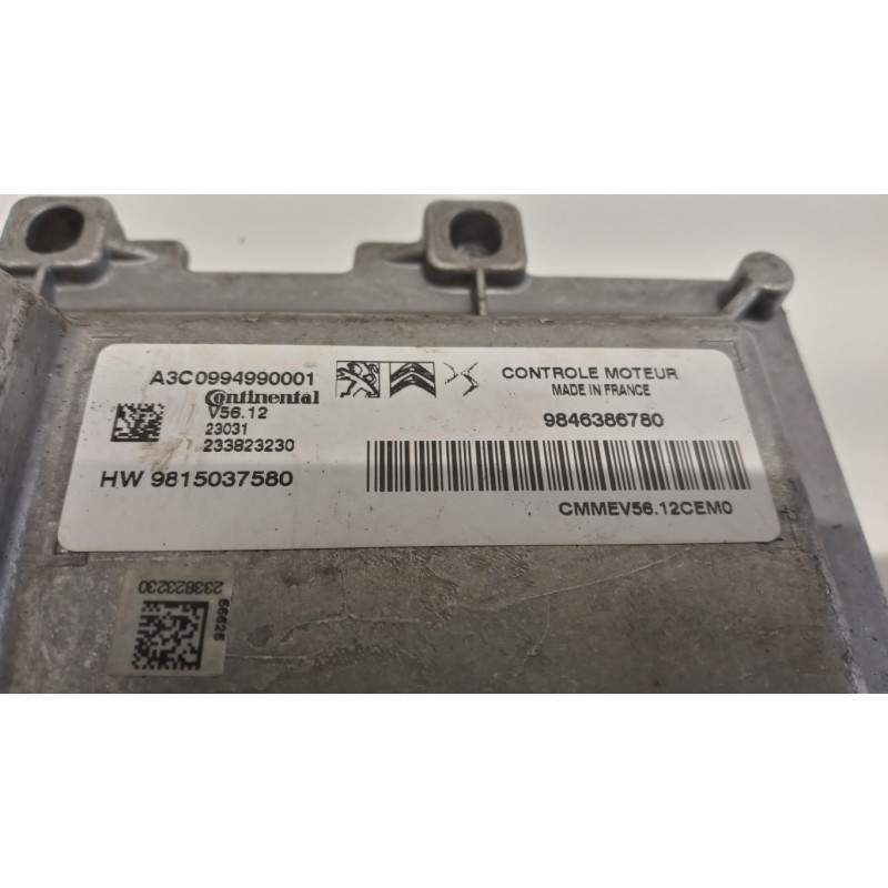 CITROEN CENTRALINA MOTORE CITROEN C3 2020> usato
