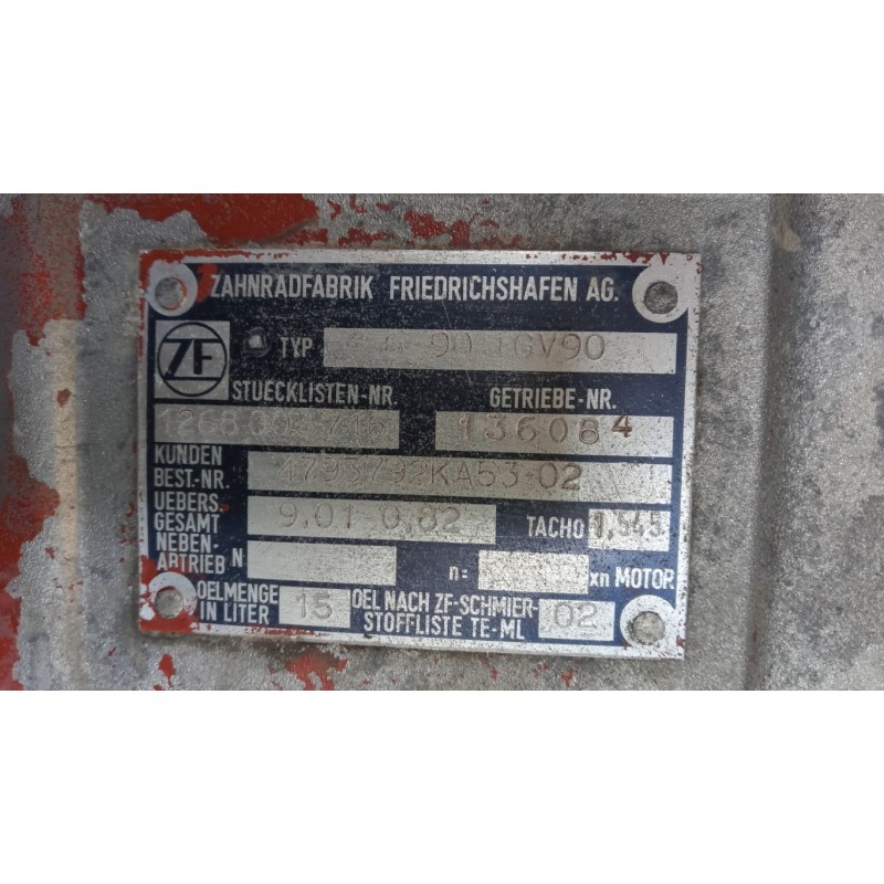 IVECO GEARBOXES  IVECO 165-24 used