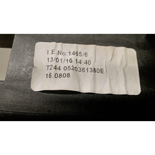 BLOCCO PEDALIERA FIAT Doblo' 2015> usato