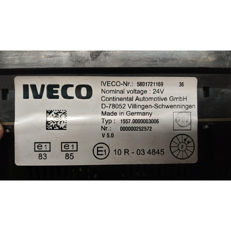 IVECO INSTRUMENT PANEL IVECO Stralis 2013> used