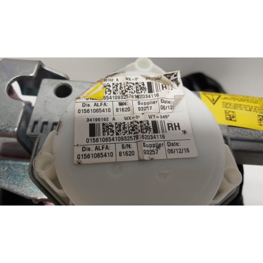 CINTURA DI SICUREZZA ANTERIORE DESTRA ALFA ROMEO Giulietta 2016> used