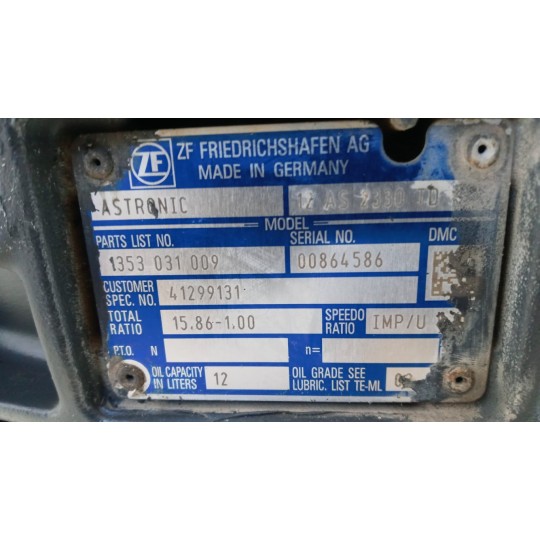 GEARBOXES  IVECO Stralis 2013> used