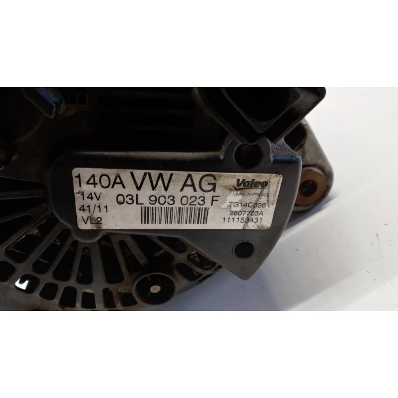 VOLKSWAGEN ALTERNATOR VOLKSWAGEN Polo 2009>2014 used