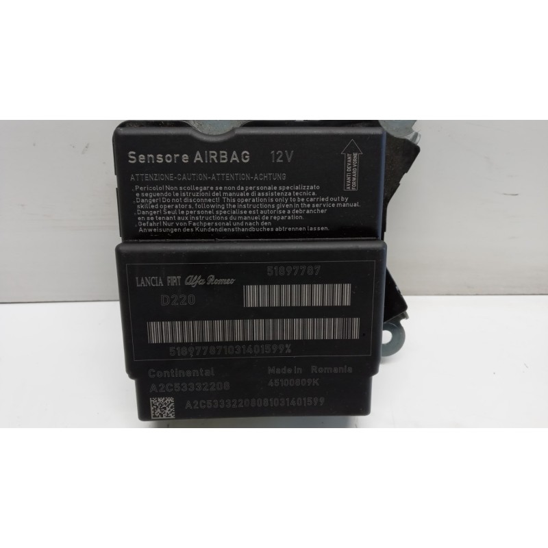 FIAT CENTRALINA AIR BAG FIAT F.Punto Evo 2009>2012 usato