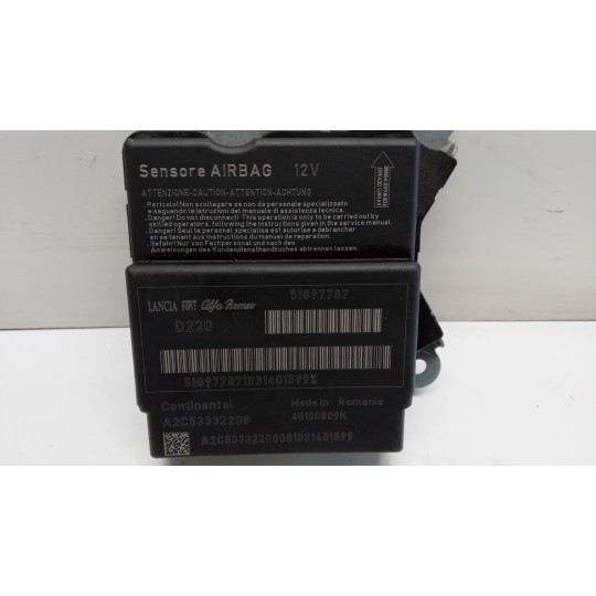 CENTRALINA AIR BAG FIAT F.Punto Evo 2009>2012 usato