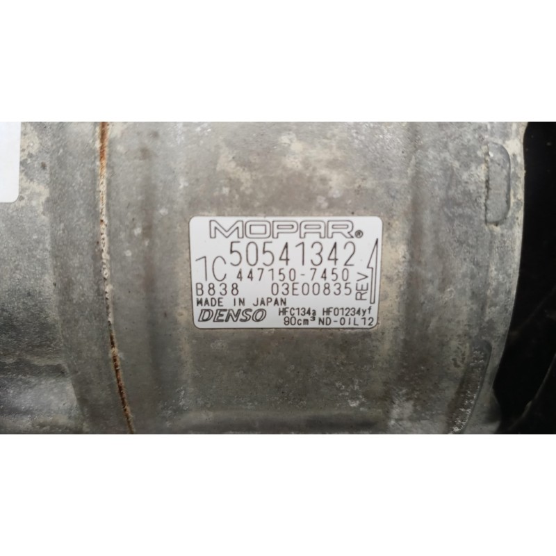 FIAT AIR CONDITIONER COMPRESSOR FIAT Doblo' 2015> used