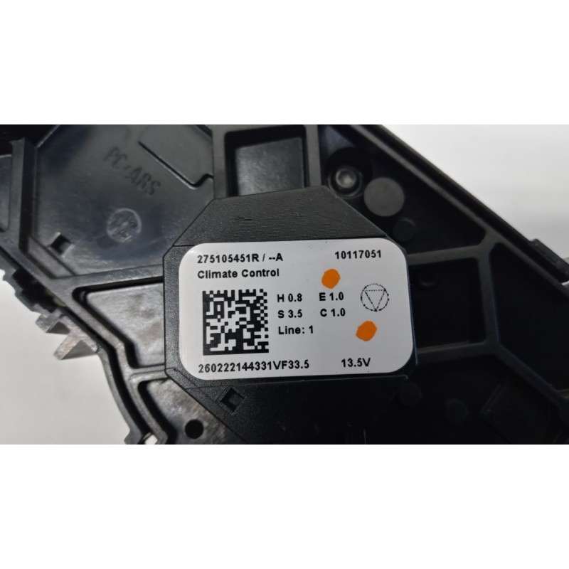 DACIA AC CONTROL UNIT DACIA Duster 2021> used