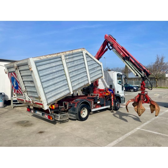 IVECO IVECO 100E18 RIBALTABILE E GRU CARICATRICE