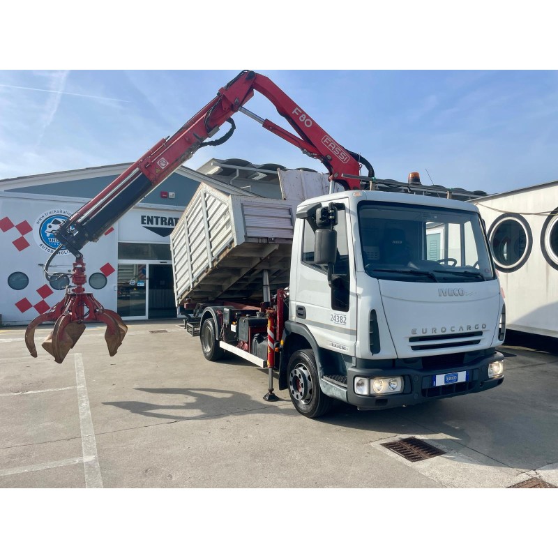 IVECO IVECO IVECO 100E18 RIBALTABILE E GRU CARICATRICE