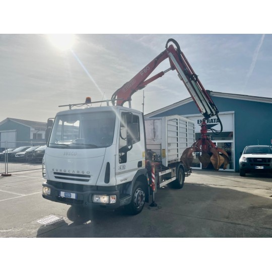IVECO IVECO 100E18 RIBALTABILE E GRU CARICATRICE