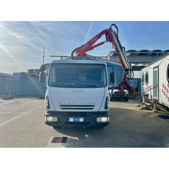 IVECO IVECO 100E18 RIBALTABILE E GRU CARICATRICE