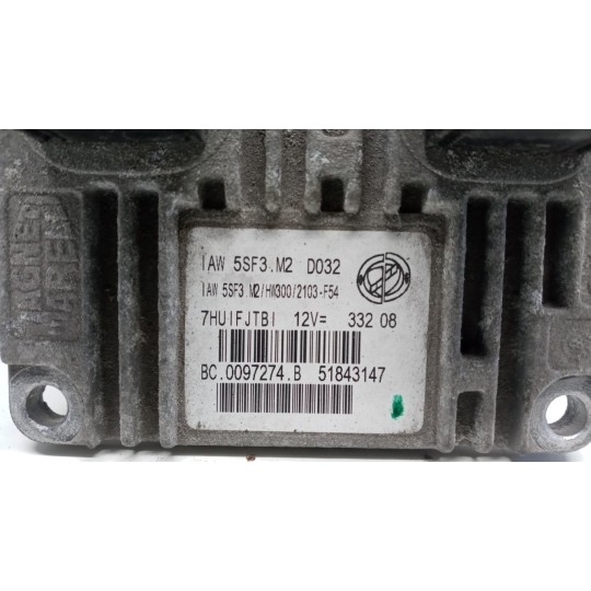 CENTRALINA MOTORE FIAT F.Grande Punto 2005>2012 usato