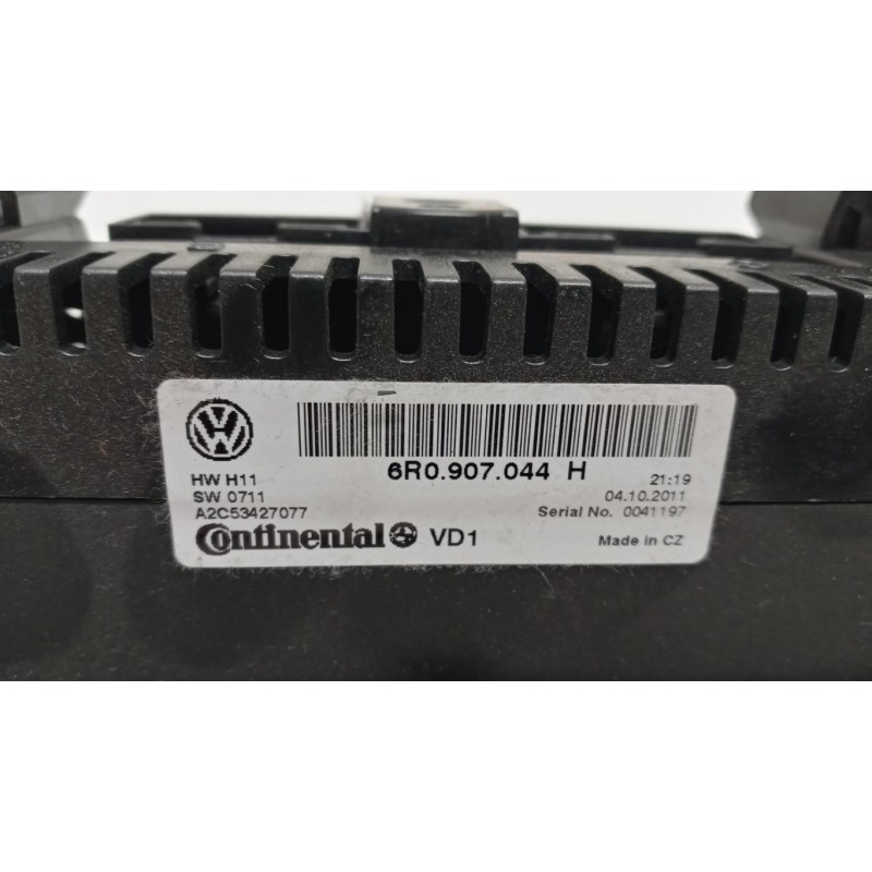 VOLKSWAGEN AC CONTROL UNIT VOLKSWAGEN Polo 2009>2014 used