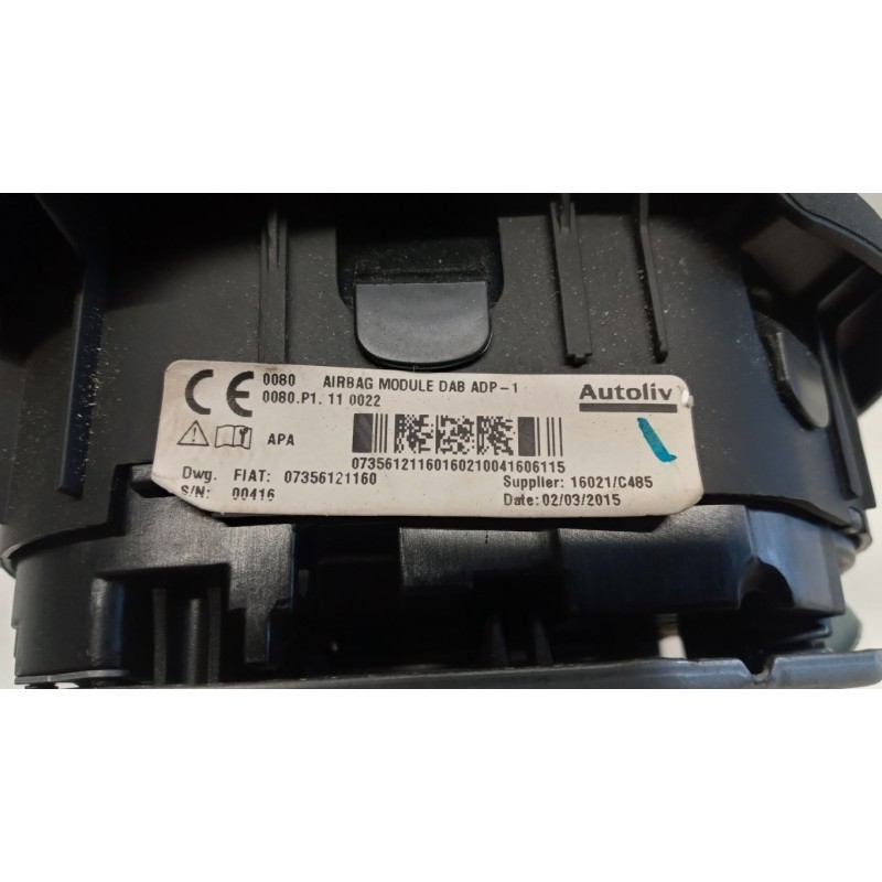 FIAT LEFT AIR BAG  FIAT F.500L 2012> used