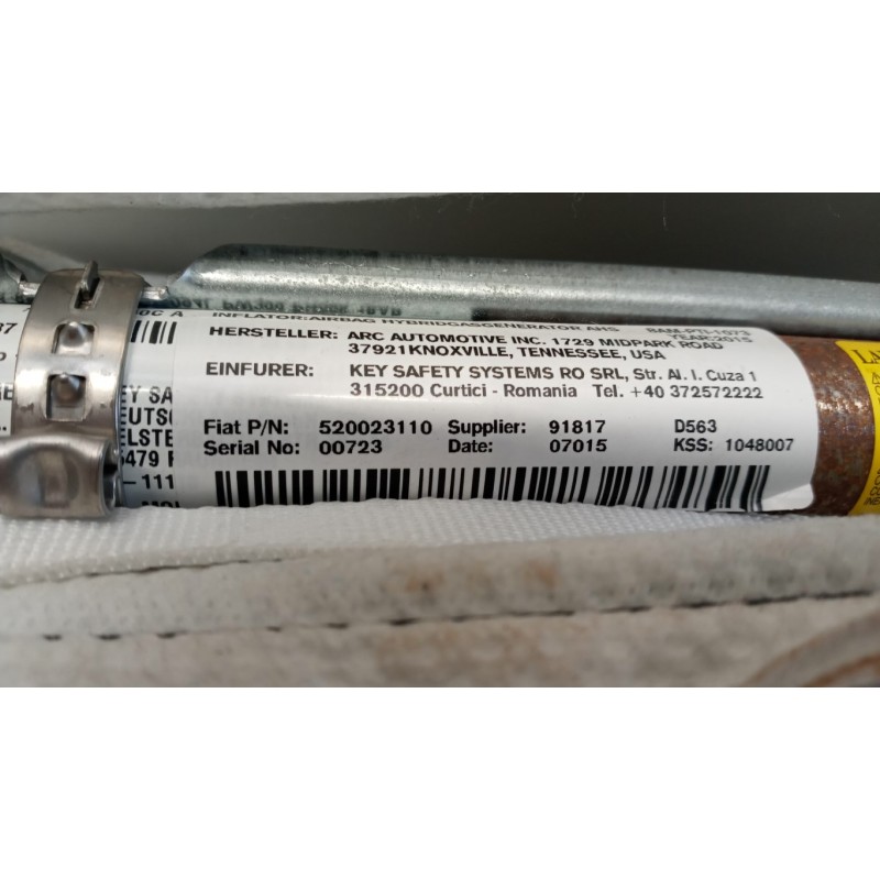 FIAT AIR BAG TETTO DESTRO FIAT F.500L 2012> usato