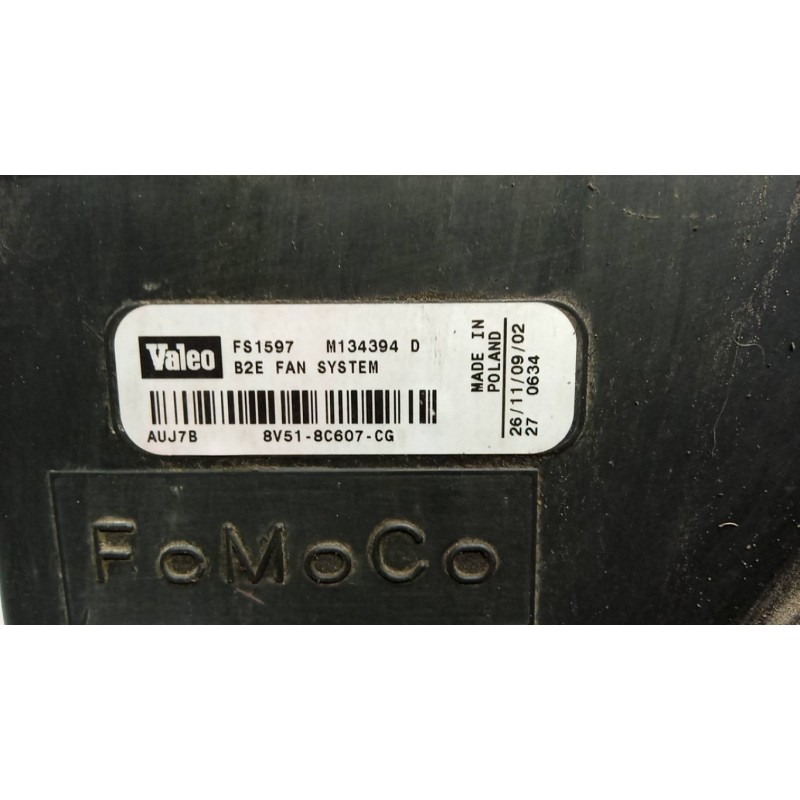 FORD CONVEYOR ELECTRIC FAN FORD Fiesta 2008>2013 used