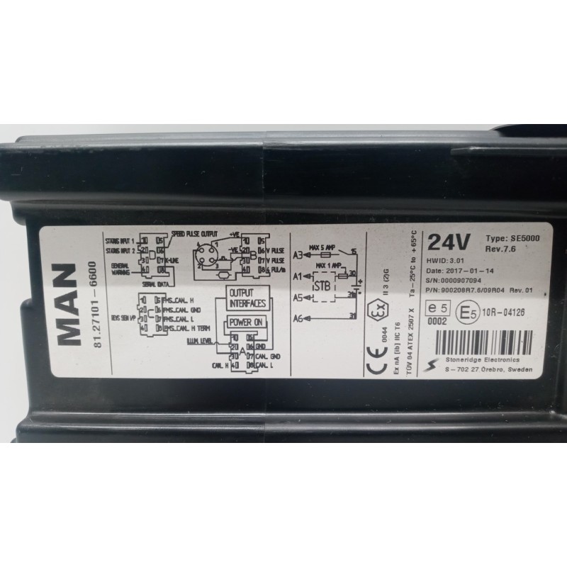 MAN TACHIGRAFO MAN TGS usato