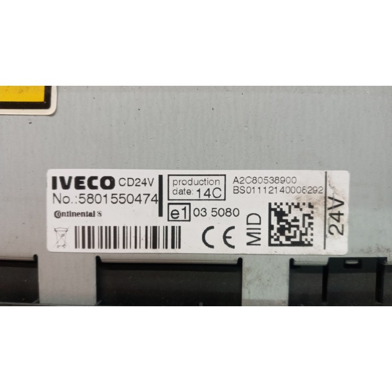 IVECO AUTORADIO IVECO Stralis 2007>2013 usato
