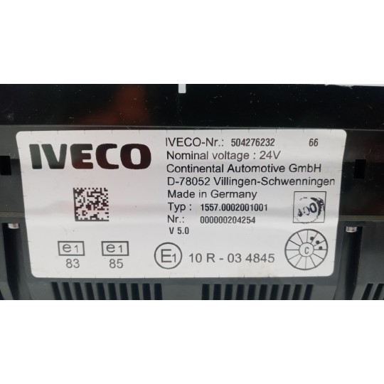 INSTRUMENT PANEL IVECO Stralis 2007>2013 used