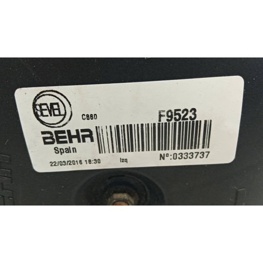 CONVEYOR ELECTRIC FAN FIAT van Ducato 2014> used