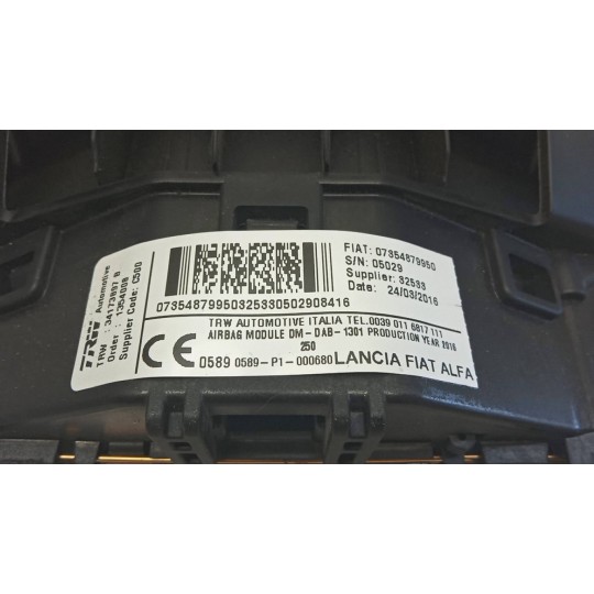 LEFT AIR BAG  FIAT van Ducato 2014> used