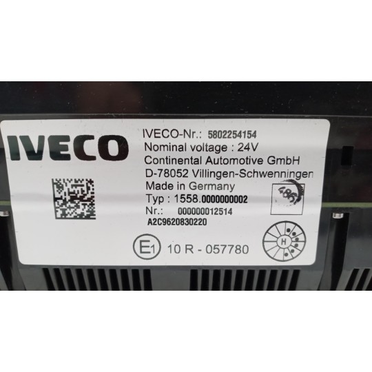 INSTRUMENT PANEL IVECO Stralis 2013> used