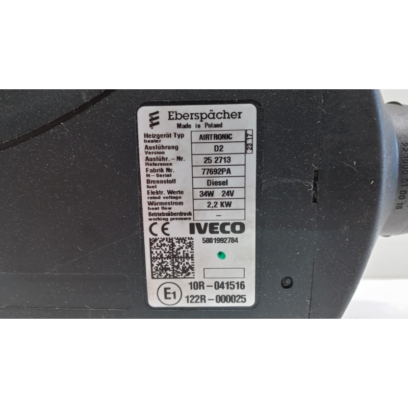 IVECO WEBASTO IVECO Stralis 2013> used