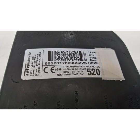 AIR BAG LATERALE DESTRO JEEP Renegade 2014>2018 usato