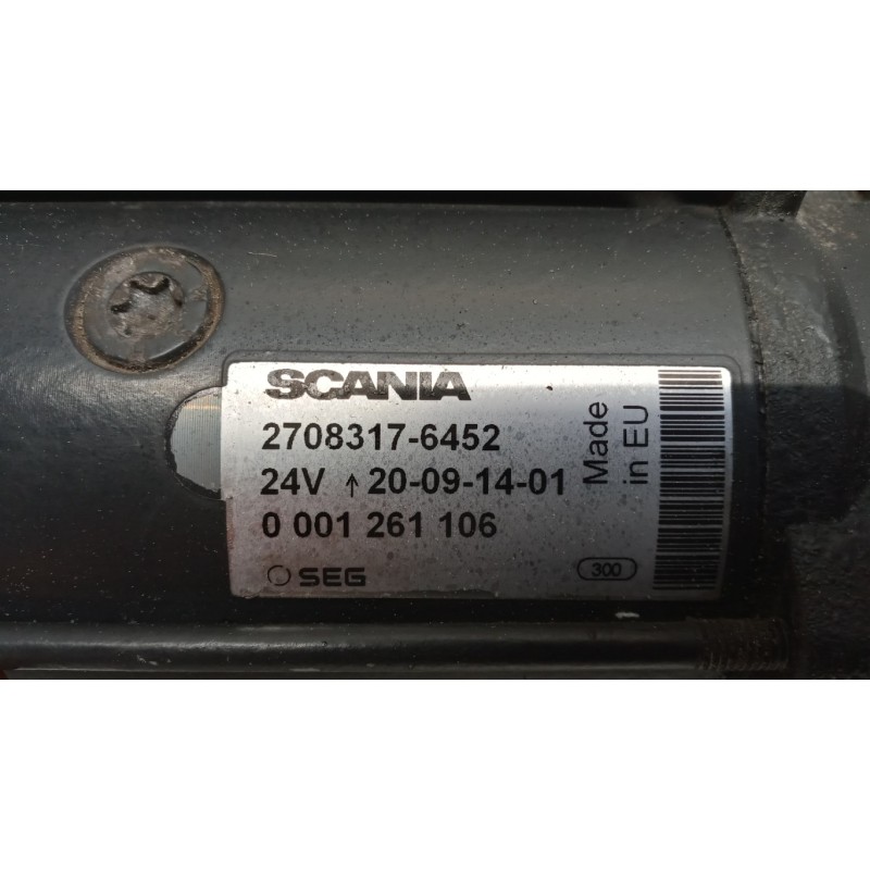 SCANIA STARTER MOTOR SCANIA Serie R 2014> used