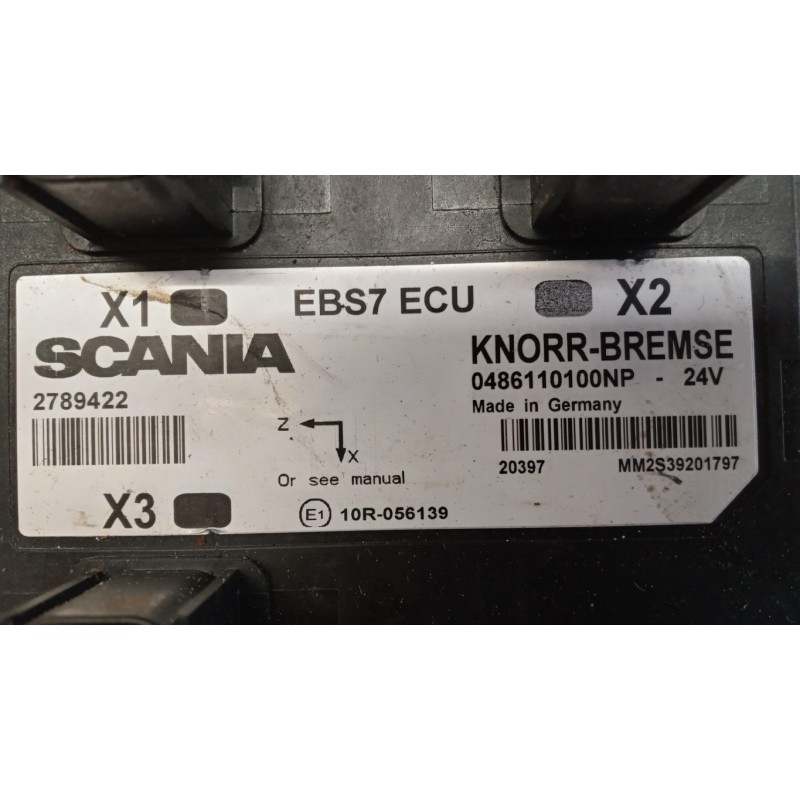 SCANIA EBS CONTROL UNIT  SCANIA Serie R 2014> used
