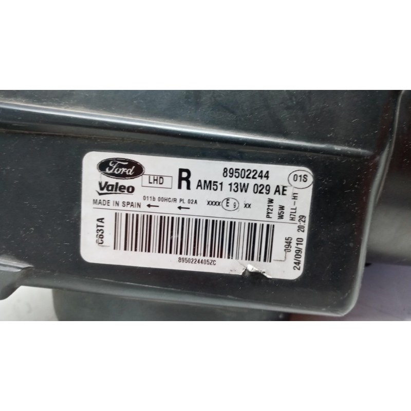 FORD RIGHT HEADLIGHT FORD C-Max 2010>2015 used
