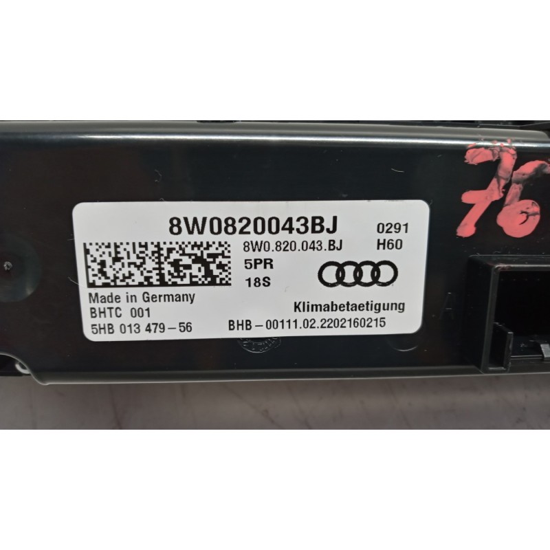AUDI CENTRALINA CLIMATIZZATORE AUDI A4 2019> Allroad usato