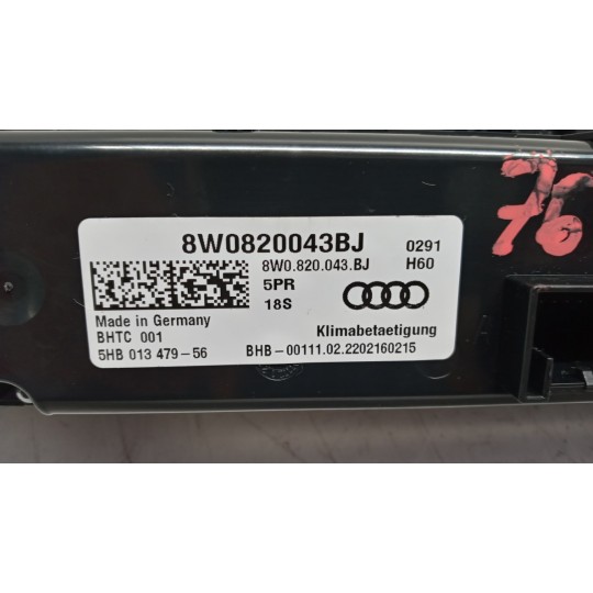 AC CONTROL UNIT AUDI A4 2019> Allroad used