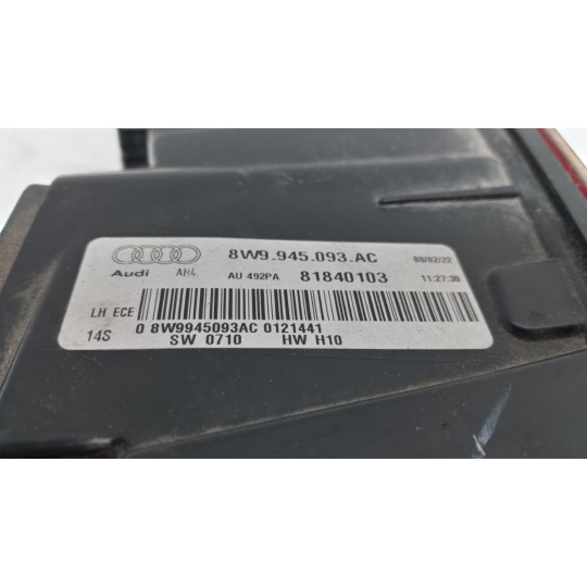 LEFT REAR LEF LIGHT ON BACK AUDI A4 2019> Allroad used