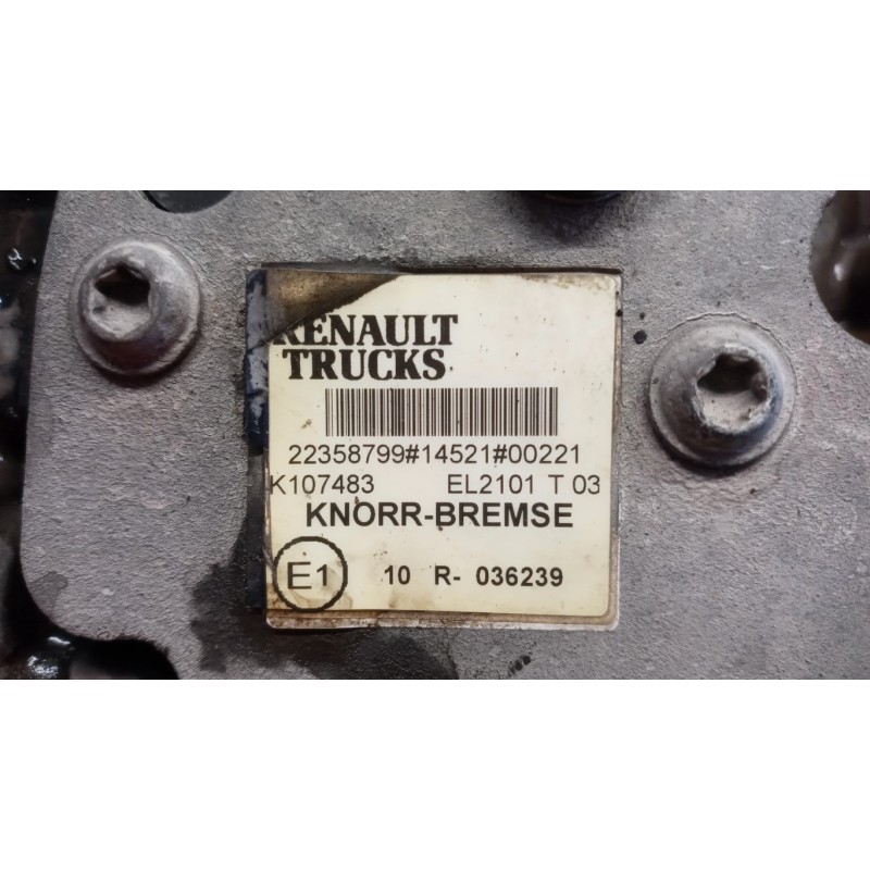 RENAULT truck DRIER BARKESYSTEM  RENAULT truck T 2014> used