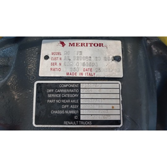 ASSALE POSTERIORE RENAULT truck T 2014> usato