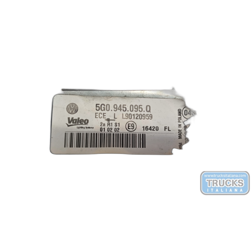 VOLKSWAGEN LEFT REAR LED LIGHT VOLKSWAGEN Golf 7.2 2017>2019 used