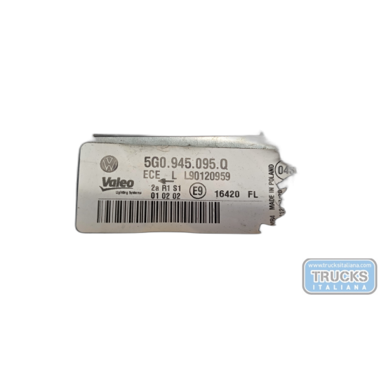 LEFT REAR LED LIGHT VOLKSWAGEN Golf 7.2 2017>2019 used