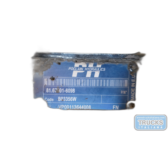 HYDRAULIC PUMP  MAN TGM used