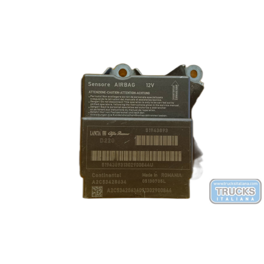 AIR BAG UNIT FIAT F.500L 2012> used