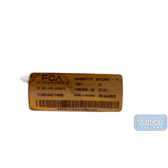 SCATOLA STERZO FIAT van Ducato 2014> usato