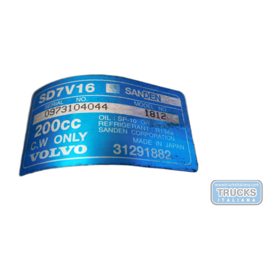 AIR CONDITIONER COMPRESSOR VOLVO V50 used