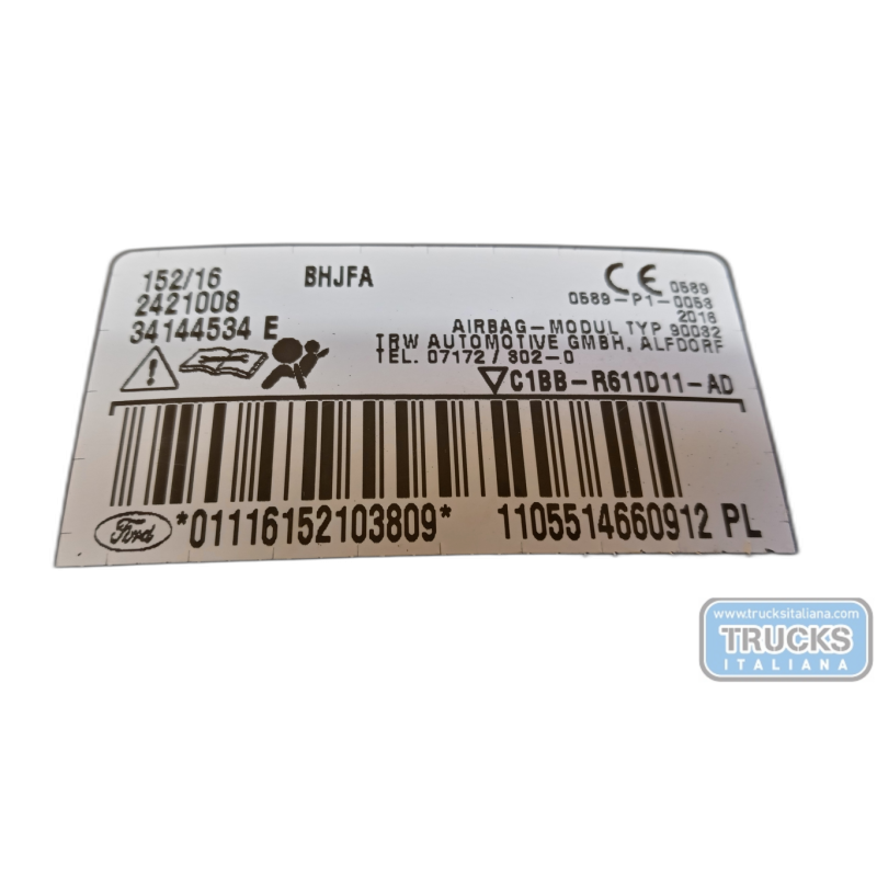 FORD CURTAIN AIRBAG LEFT FORD Fiesta 2013>2017 used