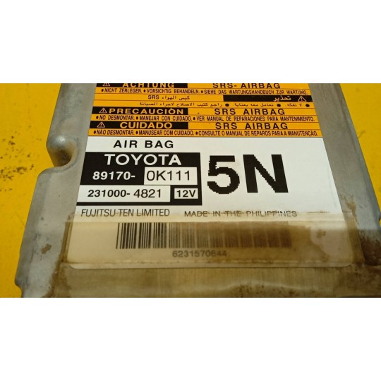 KIT AIR BAG TOYOTA Hilux 2011>2016 usato