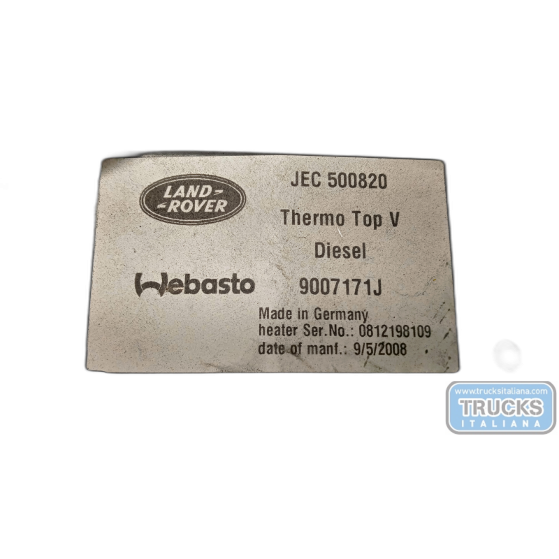 LAND ROVER WEBASTO LAND ROVER Discovery 2004>2009 used