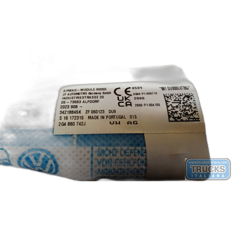 VOLKSWAGEN RIGHT ROOF AIR BAG VOLKSWAGEN Polo 2021> used