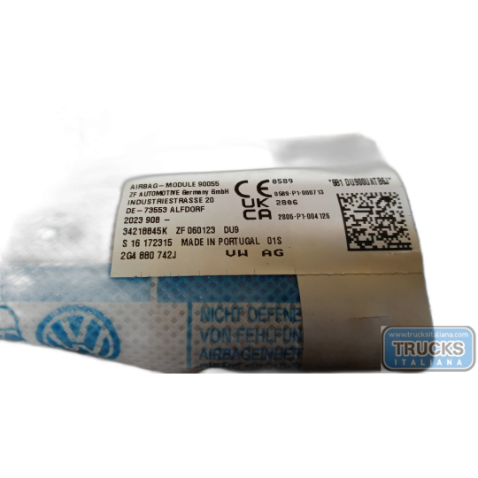 RIGHT ROOF AIR BAG VOLKSWAGEN Polo 2021> used