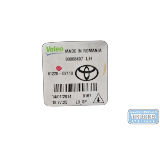 LEFT FOG LIGHT LAMP TOYOTA Auris 2013>2015 used